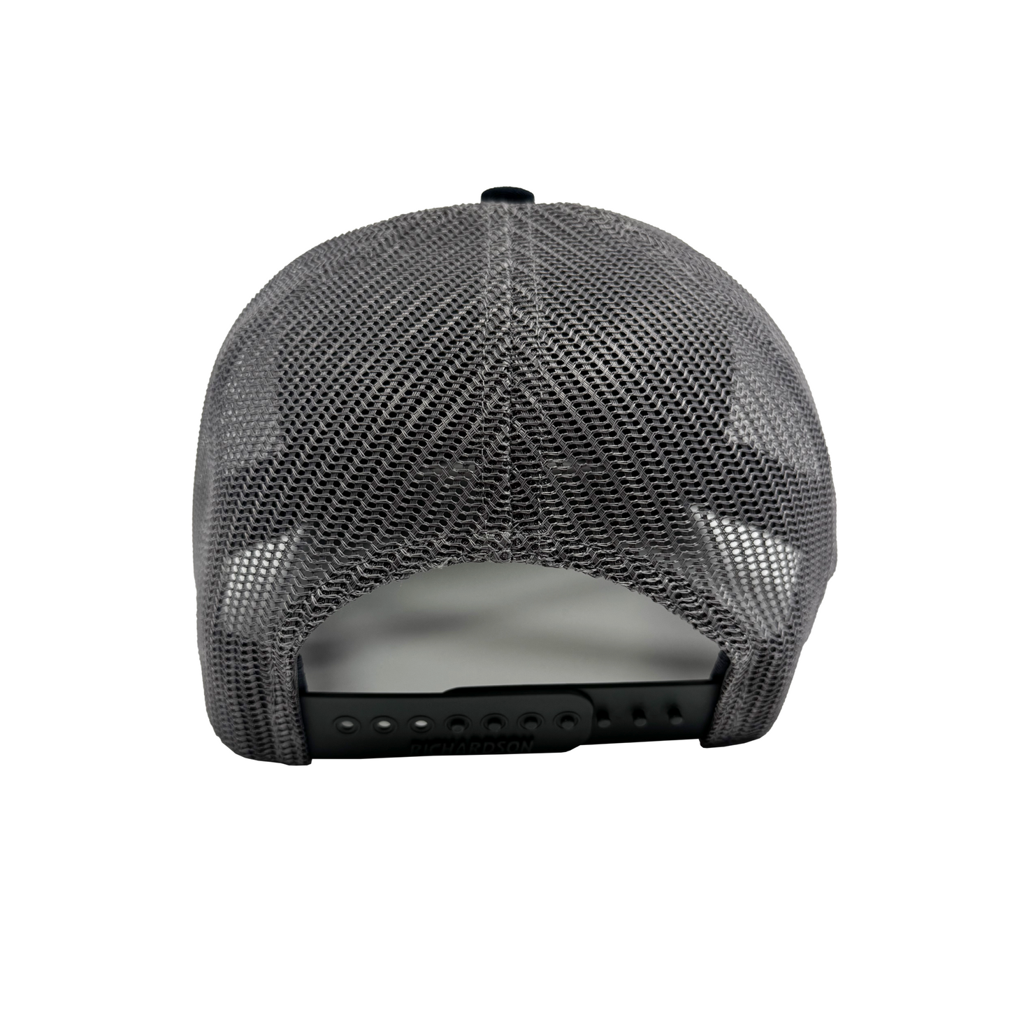 Porter's Longhorn Hat - Tri-Color: Grey/Charcoal/Navy