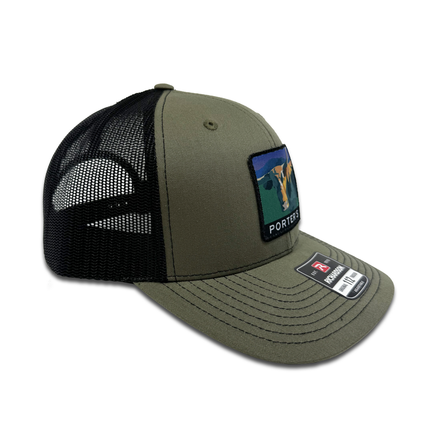 Porter's Longhorn Hat - Loden/Black
