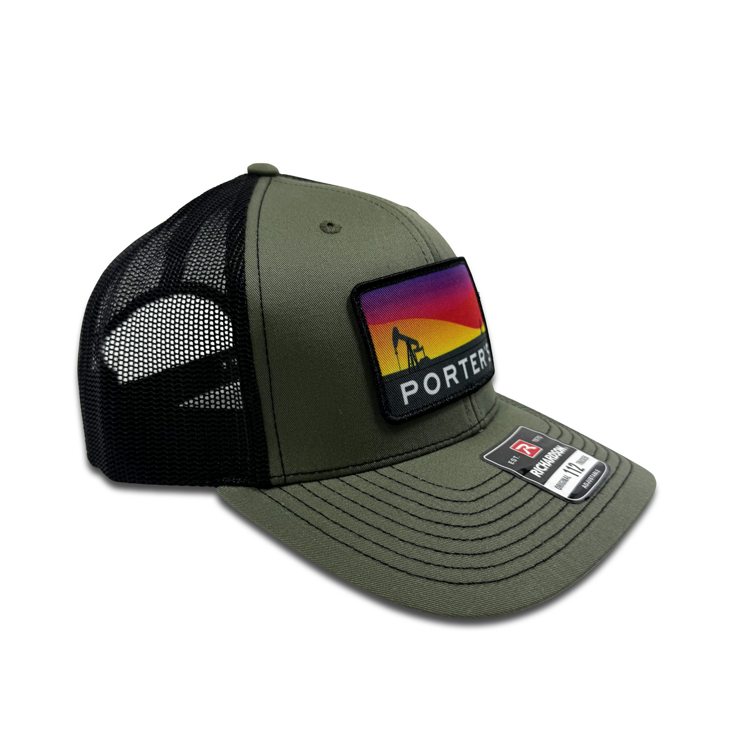 Porter's Pump Jack Sunset Hat - Loden/Black