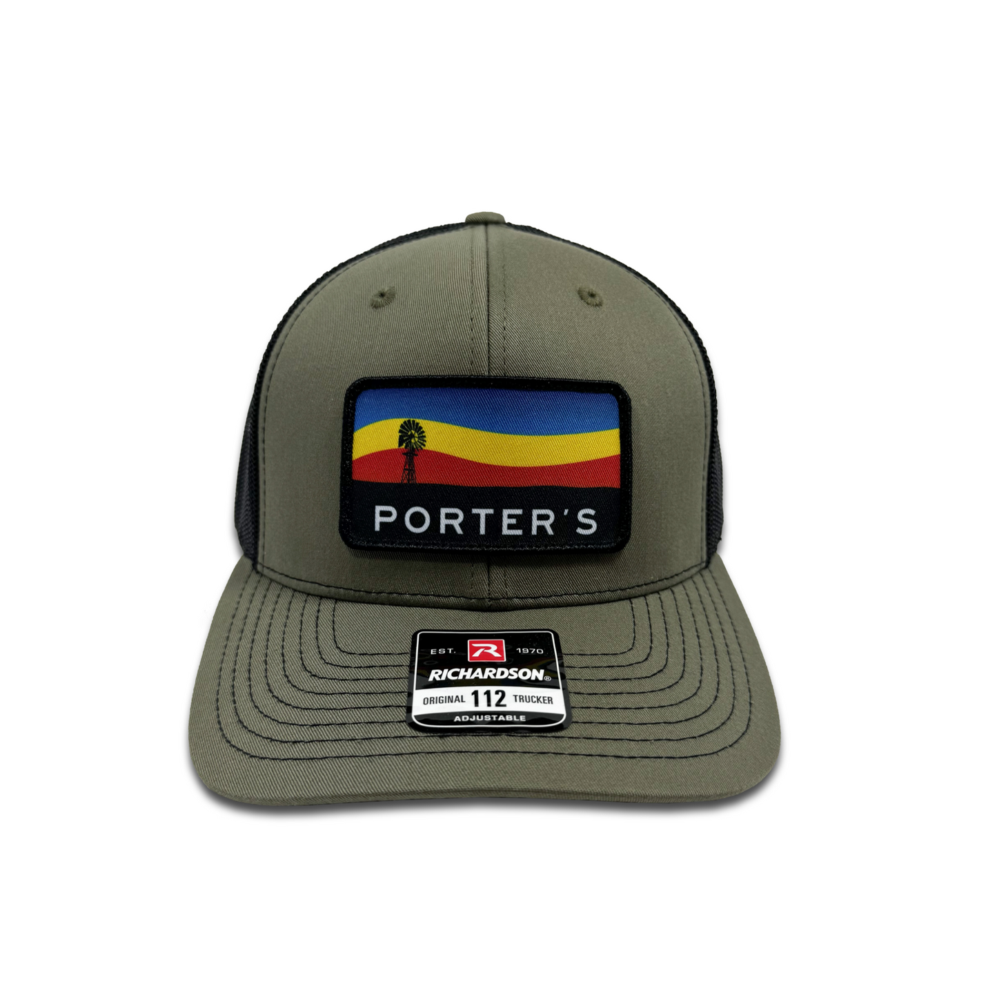 Porter's Windmill Sunset Hat - Loden/Black
