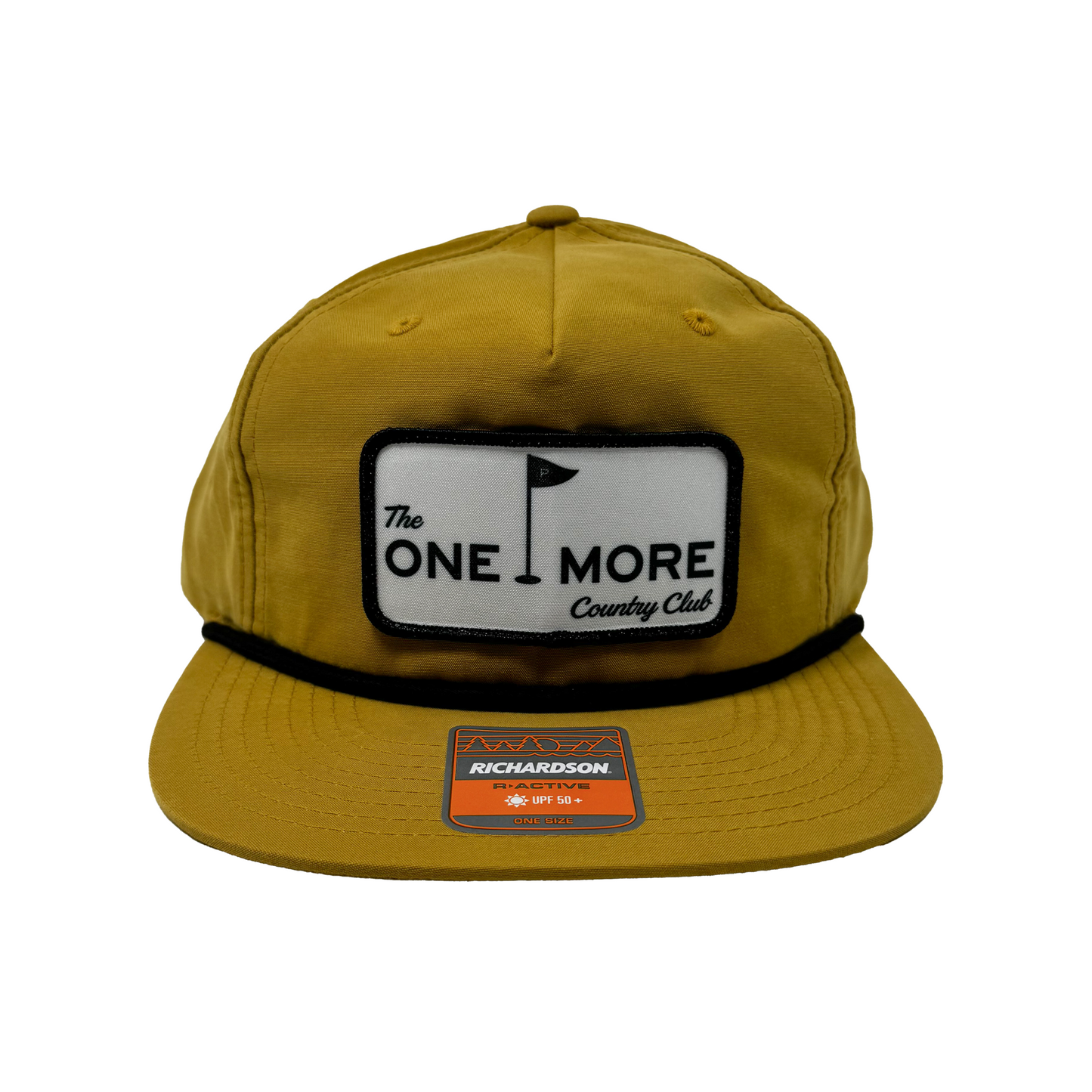 The One More Country Club Rope Hat - Biscuit/Black