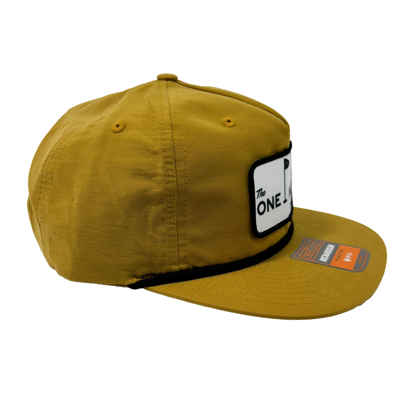 The One More Country Club Rope Hat - Biscuit/Black