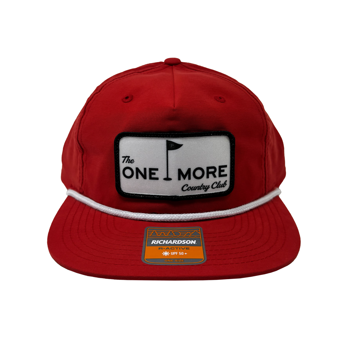 The One More Country Club Rope Hat - Red/White