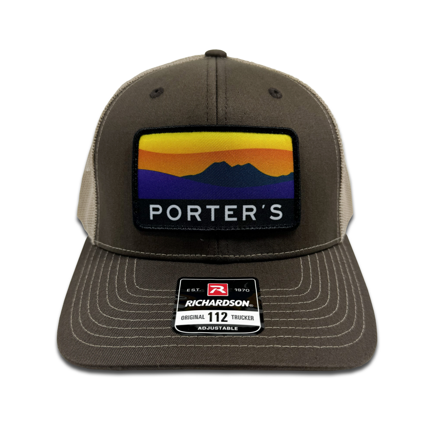 Porter's Big Bend Sunset Hat - Brown/Khaki