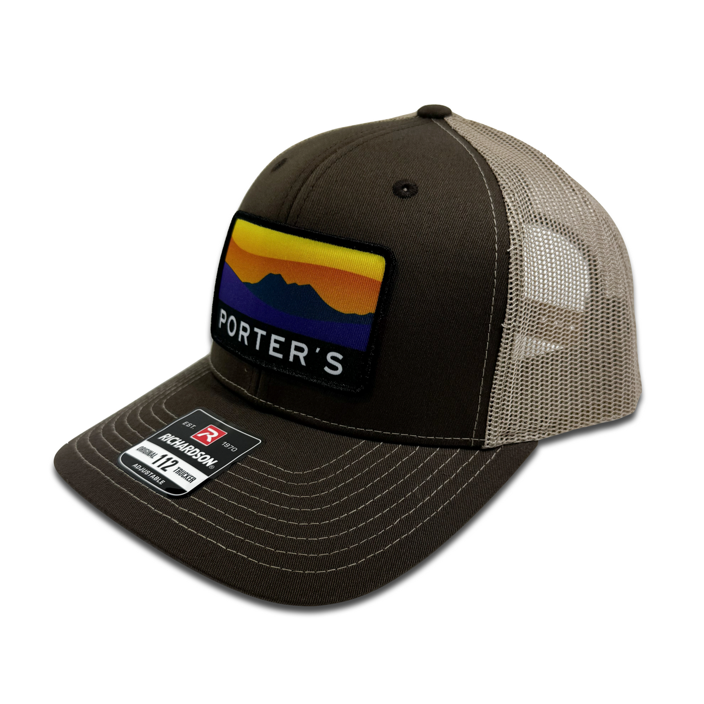 Porter's Big Bend Sunset Hat - Brown/Khaki