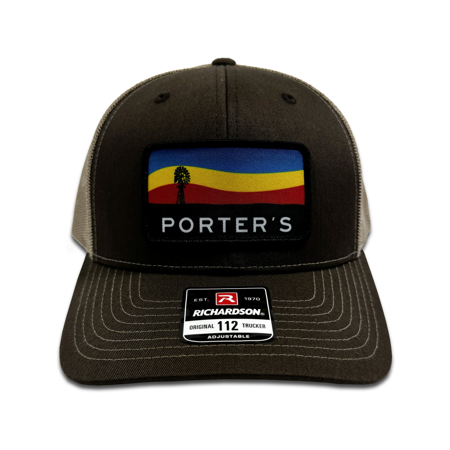 Porter's Windmill Sunset Hat - Brown/Khaki