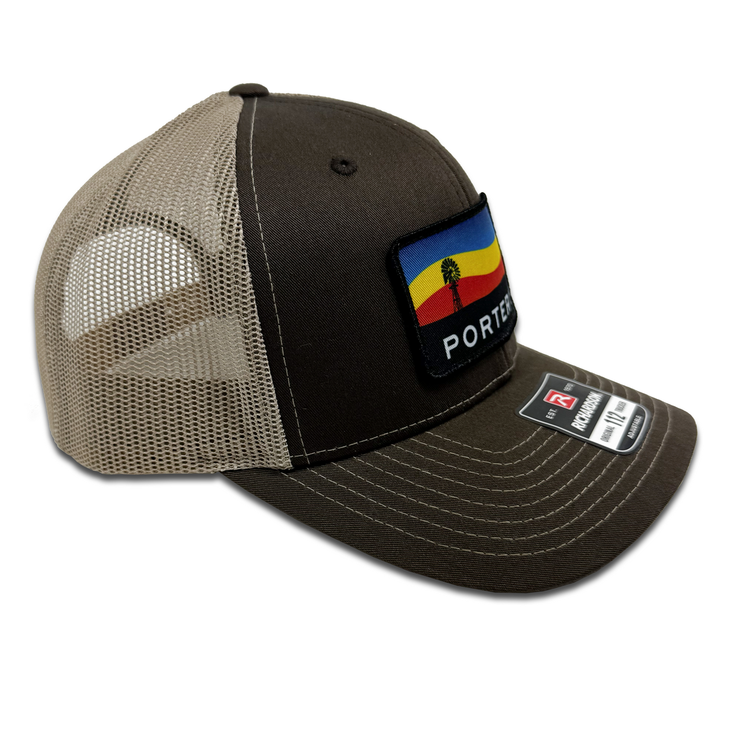 Porter's Windmill Sunset Hat - Brown/Khaki