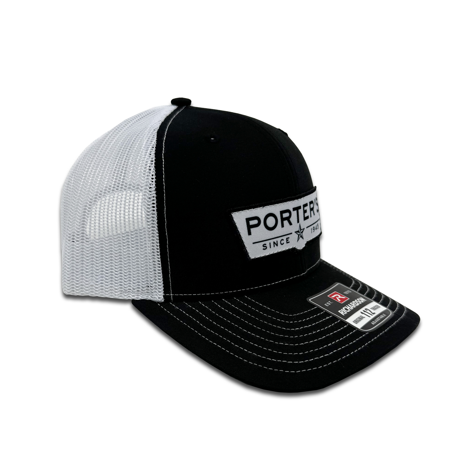 Porter's Billboard Logo - Black/White