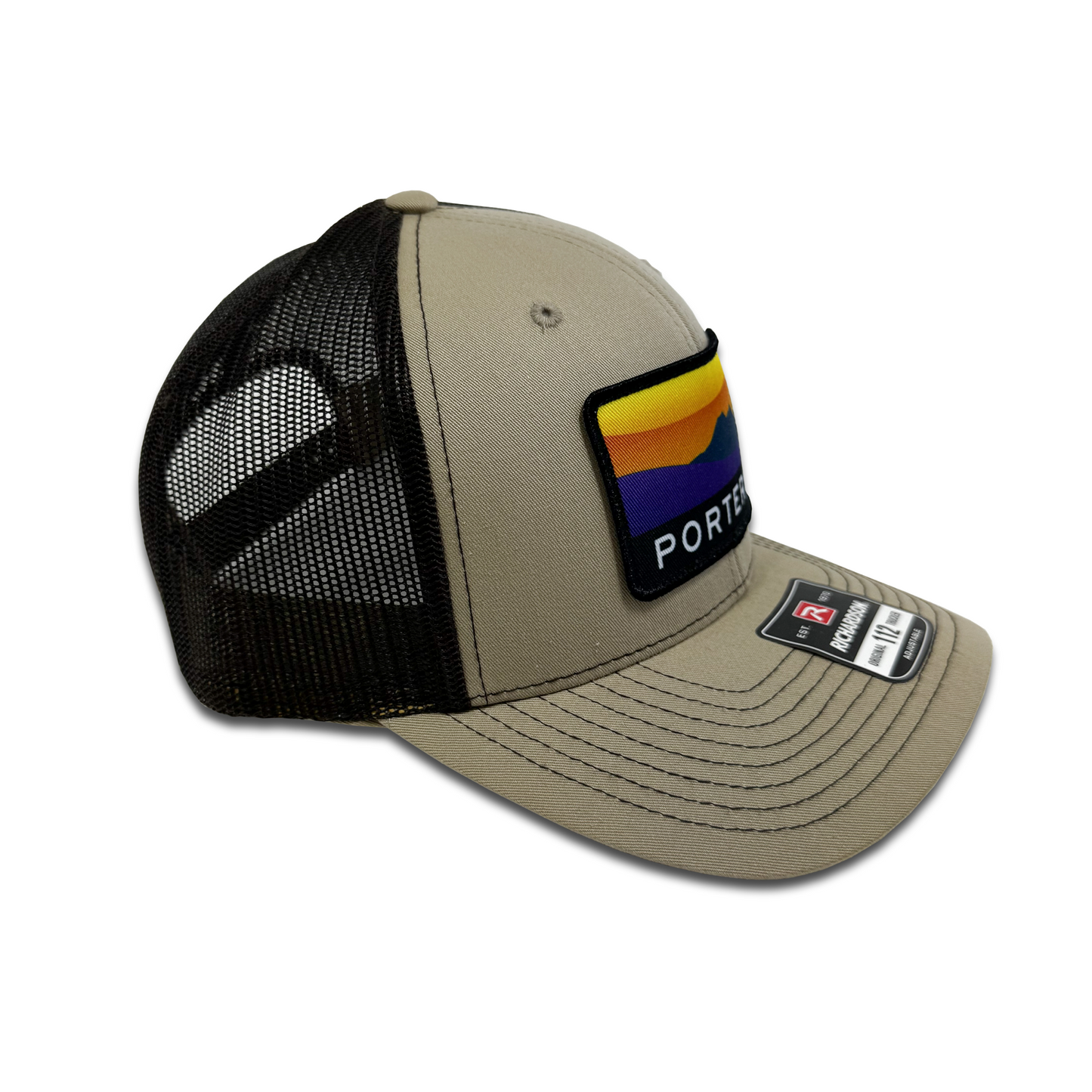 Porter's Big Bend Sunset Hat - Khaki/Coffee