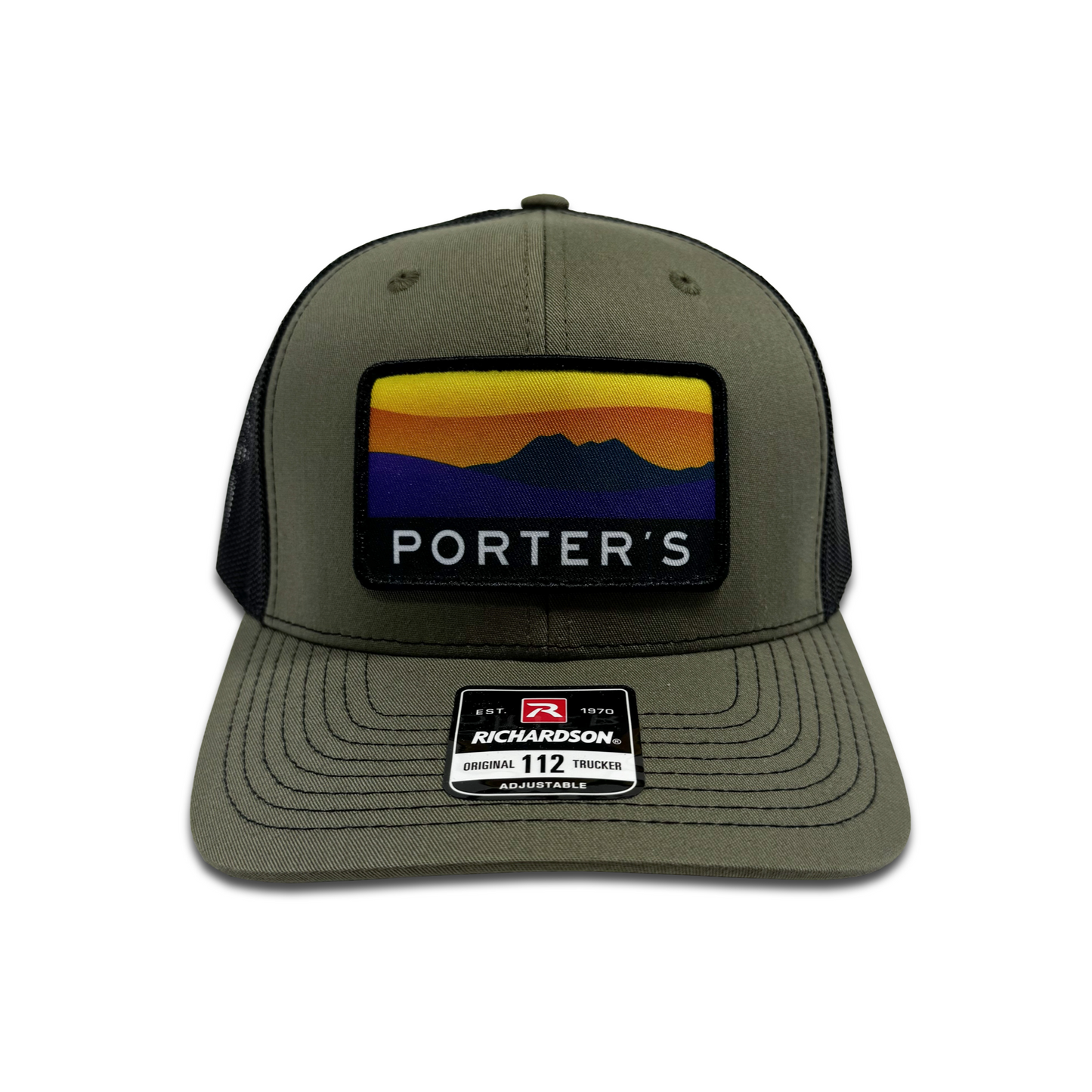 Porter's Big Bend Sunset Hat - Loden/Black