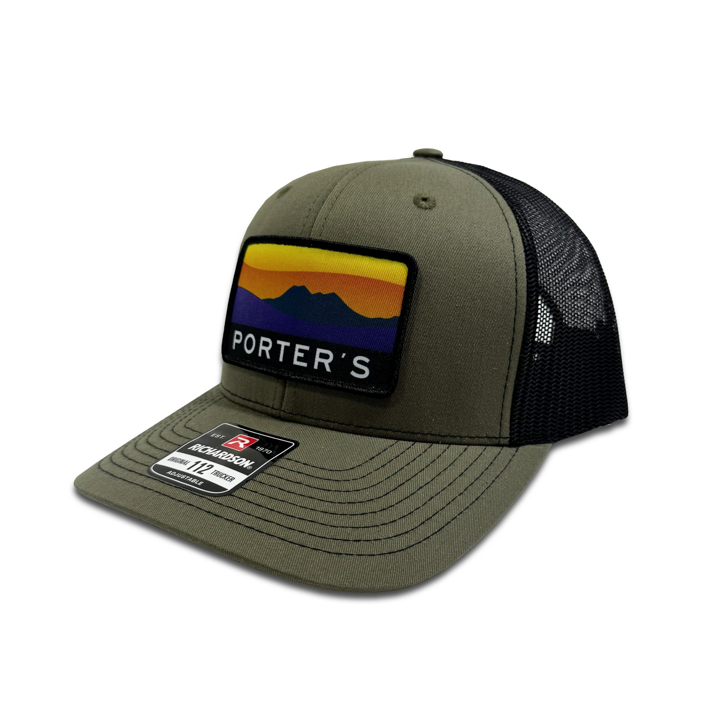 Porter's Big Bend Sunset Hat - Loden/Black