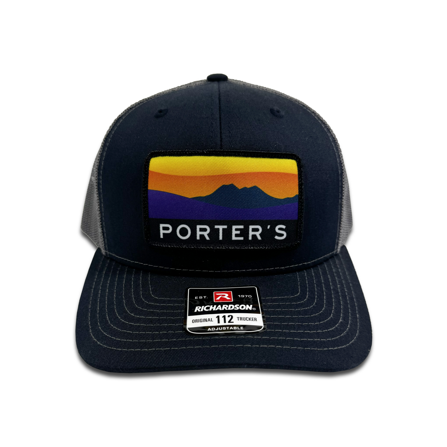 Porter's Big Bend Sunset Hat - Navy/Gray