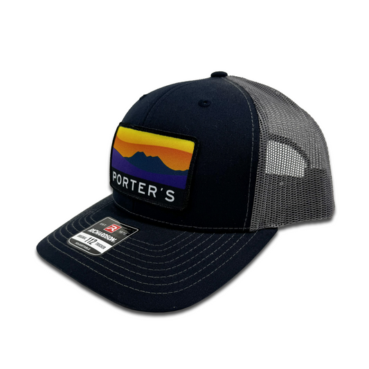 Porter's Big Bend Sunset Hat - Navy/Gray