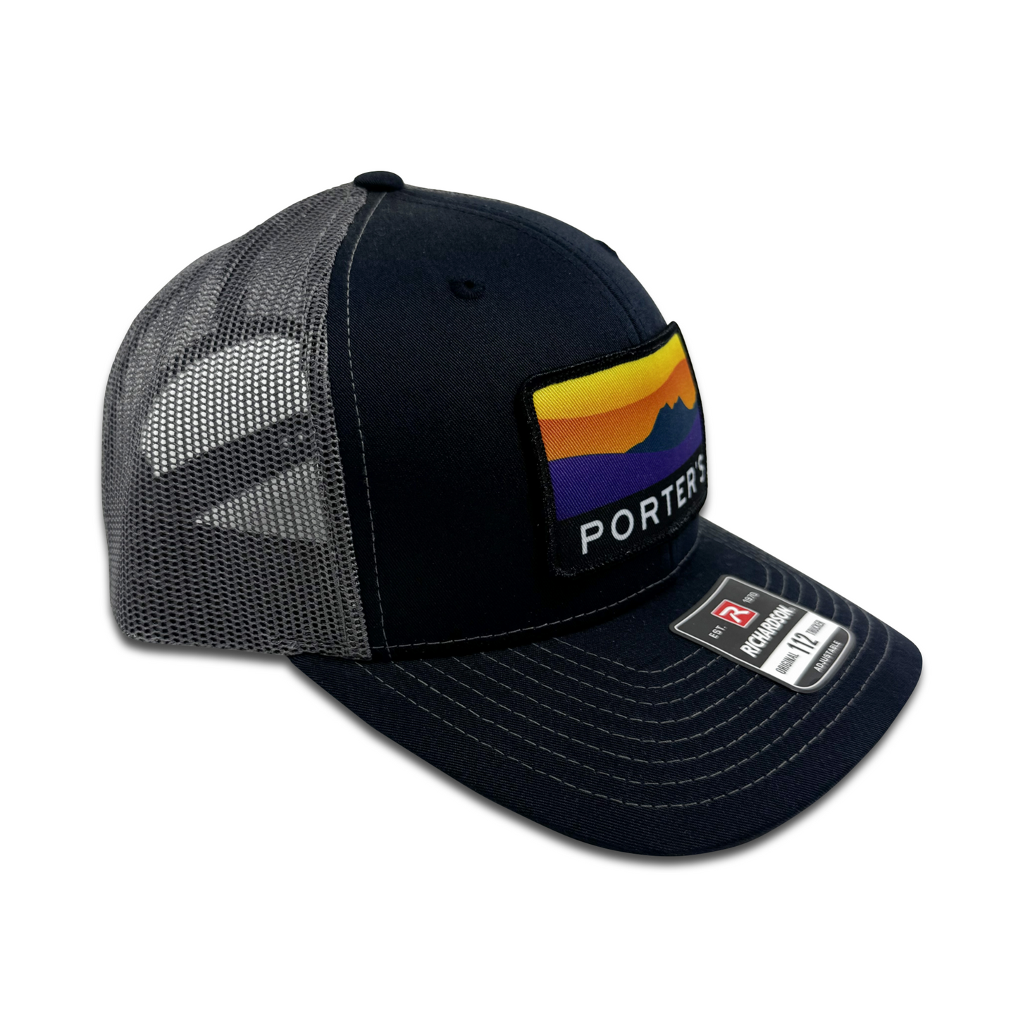 Porter's Big Bend Sunset Hat - Navy/Gray