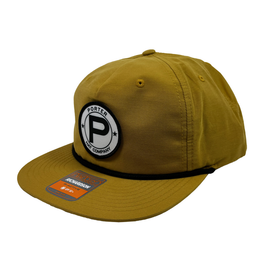 Porter Hat Company "Circle P" Rope Hat - Biscuit/Black