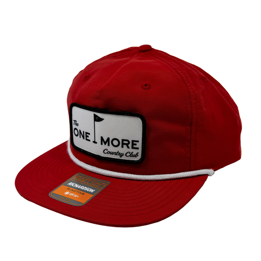 The One More Country Club Rope Hat - Red/White